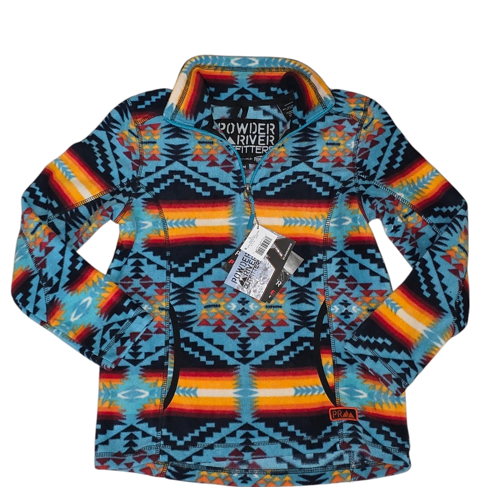 Powder River Outfitters by Panhandle Youth 1/4 Zip Fleece Pullover